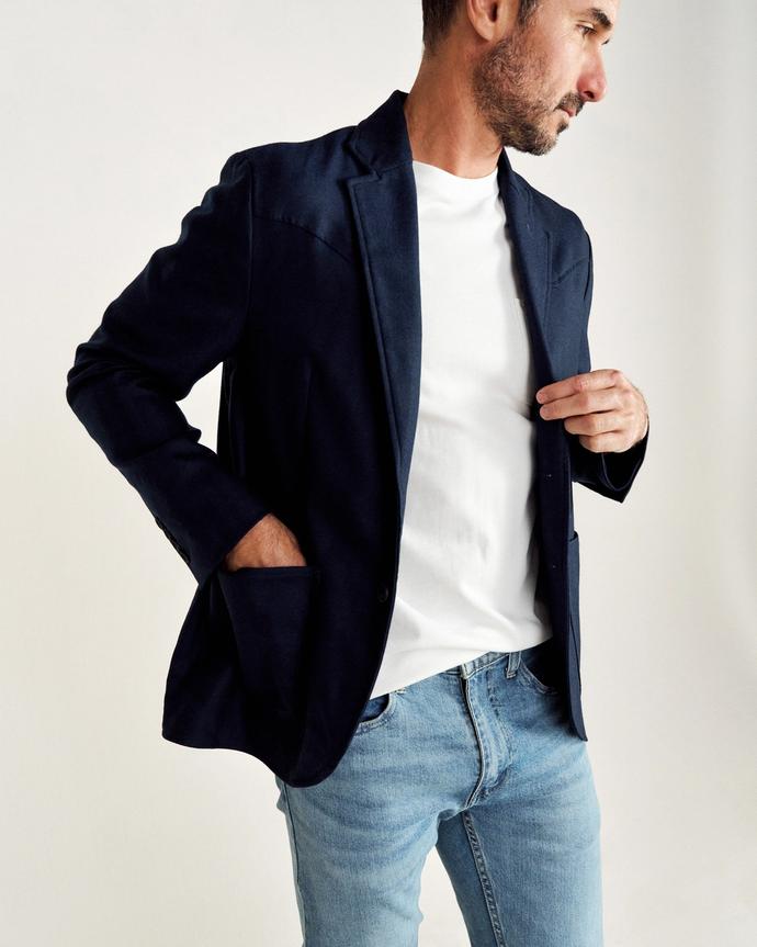 Jeans Blazer With T Shirt For Wedding Jeans T Shirt With Blazer