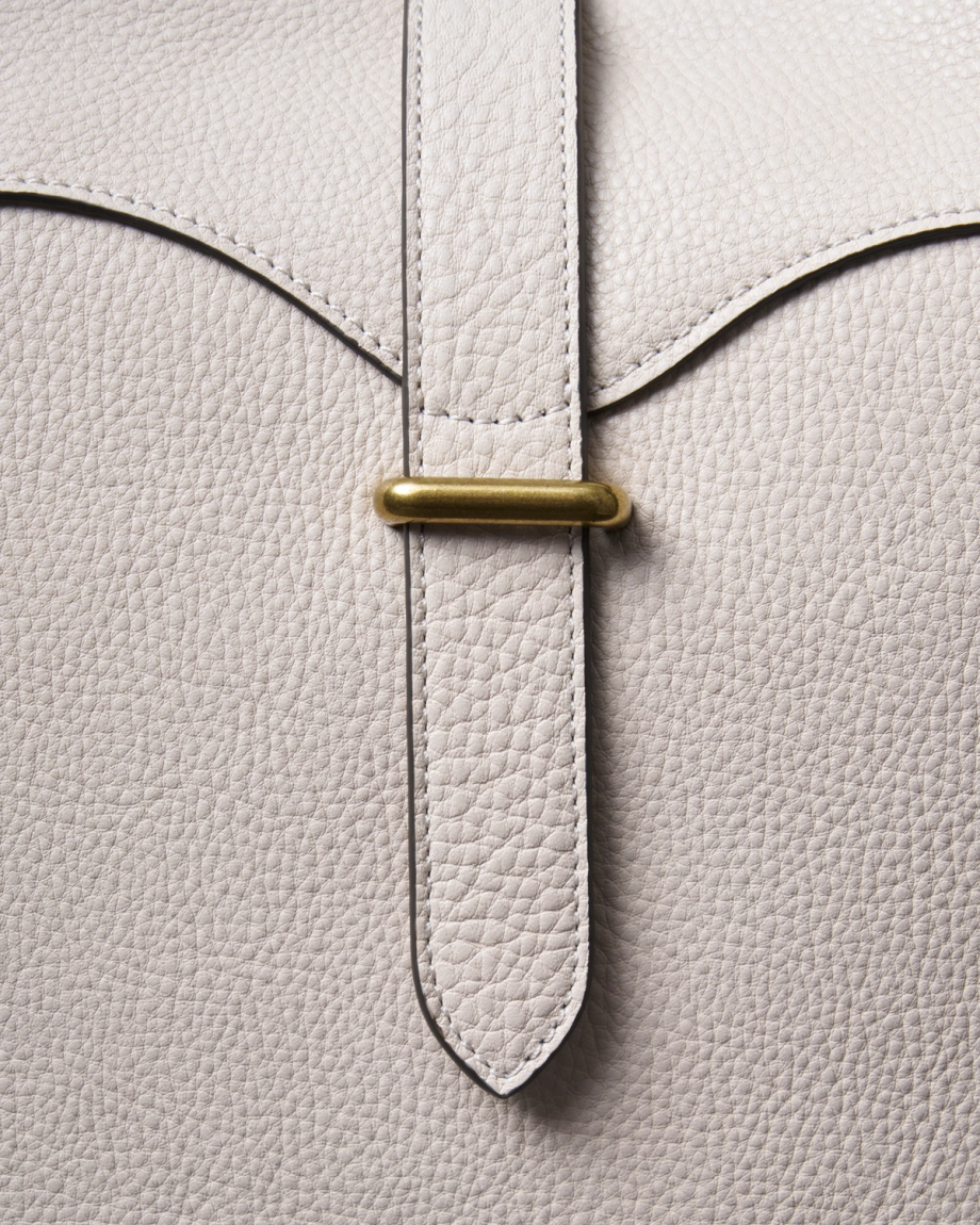 Closeup view of Women's Sierra Hobo Bag - Antique White