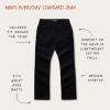 Men's Everyday Standard Jeans - Black