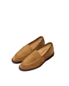 Quarterfront view of The Claire Braid - Sienna on plain background