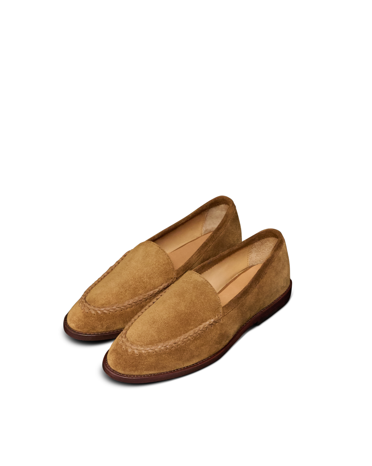 ⭐️mei⭐️CAMINANDO/カミナンド】SUEDE LOAFER 7 Cinnamon Suede loafers | PRADA