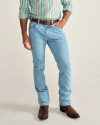 Front view of Men's Rugged Standard Jeans (II) - Light on model