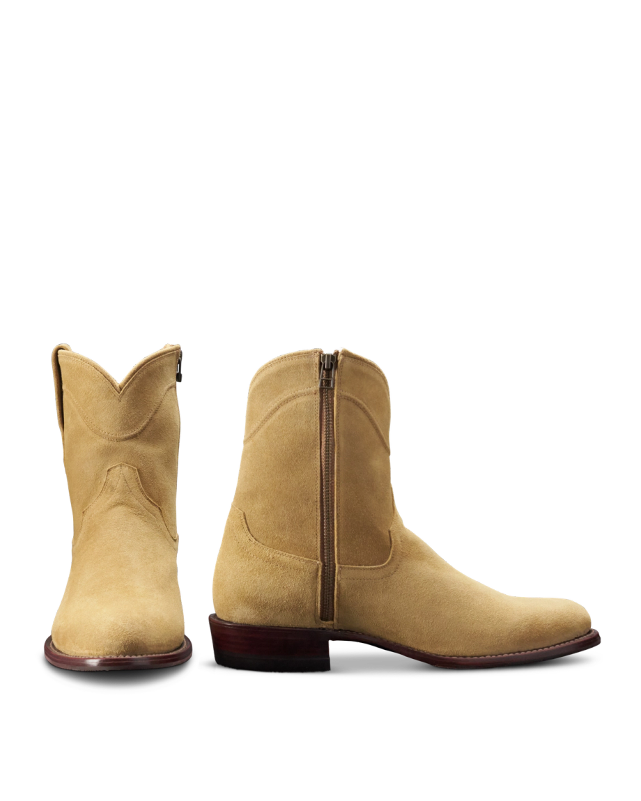 Pair view of The Dean - Camel Roughout on plain background