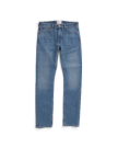 Front view of Men's Slim Stretch Denim - Medium Indigo on plain background