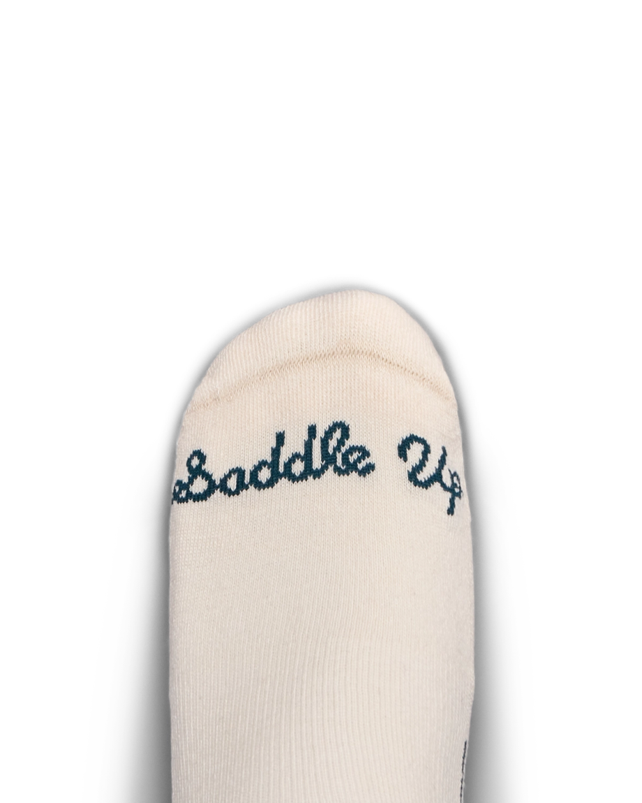 Toe view of Hiker Socks (2-Pack) - Saddle Up Multi on plain background