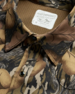 Closeup detail view of Men's Performance Western Pearl Snap SS - Mossy Oak Fall Foliage