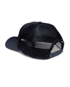 Back view of Western Goods 5-Panel Low Pro Trucker - Black on plain background