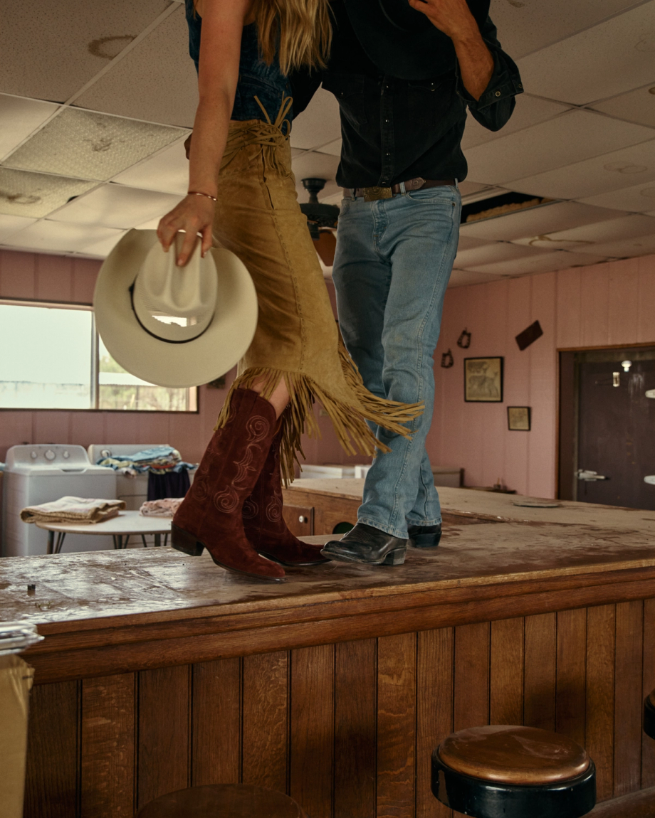 View of The Jane - Brick Suede