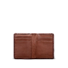 Front view of Bifold Card Case - Walnut on plain background