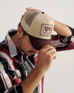 View of Soco Patch Five-Panel Trucker - Brown