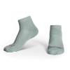 Pair view of Howdy Y'all Hiking Sock (2-Pack) - LT Teal, Gray on plain background