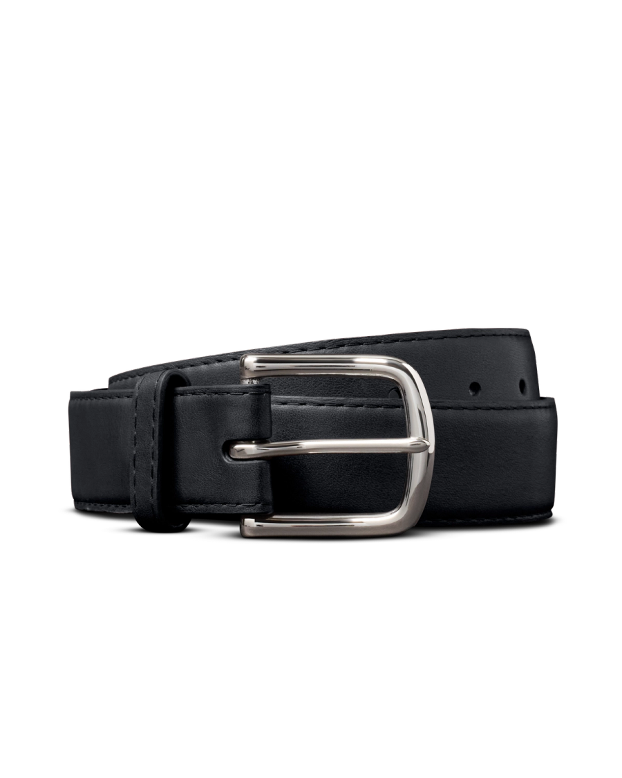 Men's Cowhide Western Belt - Black cowhide | Tecovas