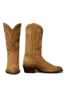 Pair view of The Jamie II - Caramel Suede on plain background
