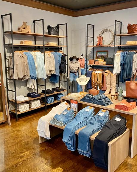 Interior of the Tecovas store in Southlake Town Square