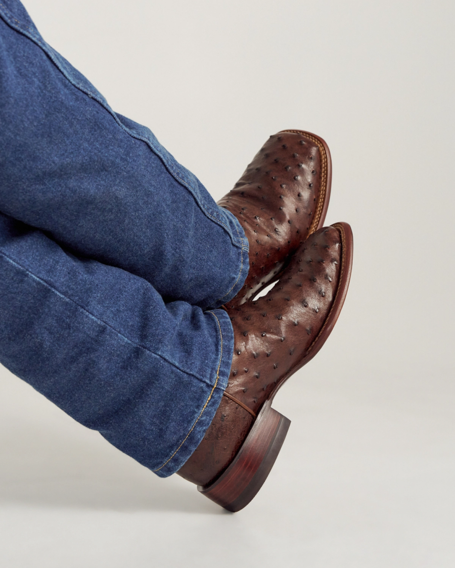 View of The Emmitt II - Tobacco Ostrich