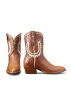 Pair view of The Jolene - Caramel / Bone on plain background