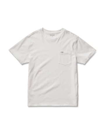 Flat lay view of Standard Issue Pocket Tee - Bone
