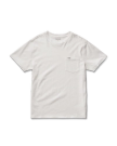 Flat lay view of Standard Issue Pocket Tee - Bone