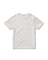 Flat lay view of Standard Issue Pocket Tee - Bone