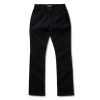 Front view of Women's High-Rise Straight Jean (II) - Black on plain background