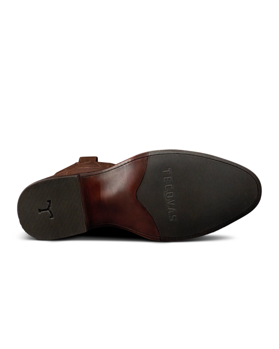 Sole view of The Cartwright - Tobacco Regenerative Bison on plain background