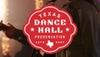 The logo for texas dance hall.