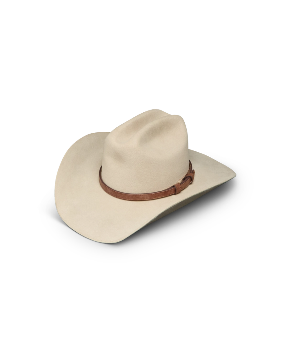 Quarterfront view of Hat Band - Scotch on plain background