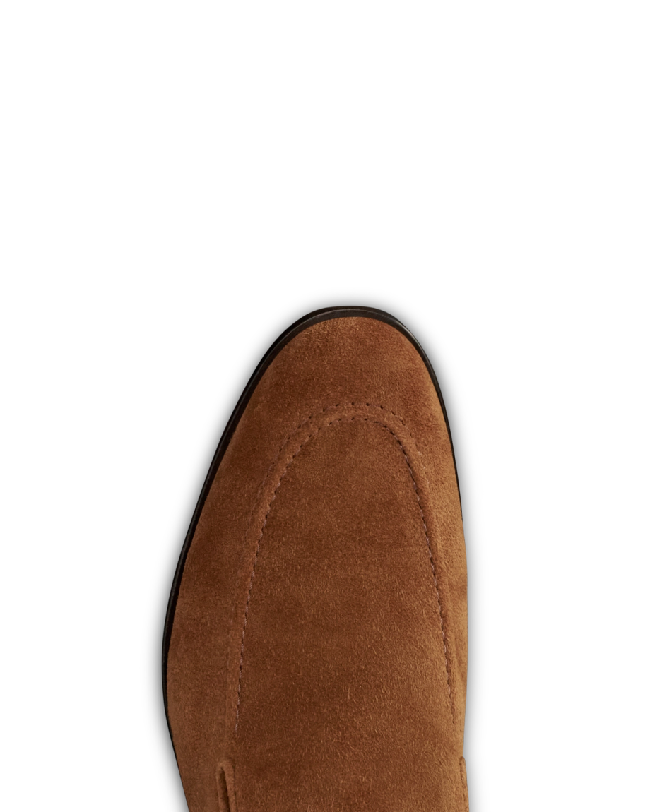 Toe view of The Bennett - Cider on plain background