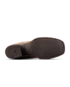 Sole view of The Dusty - Light Mesquite Cowhide on plain background