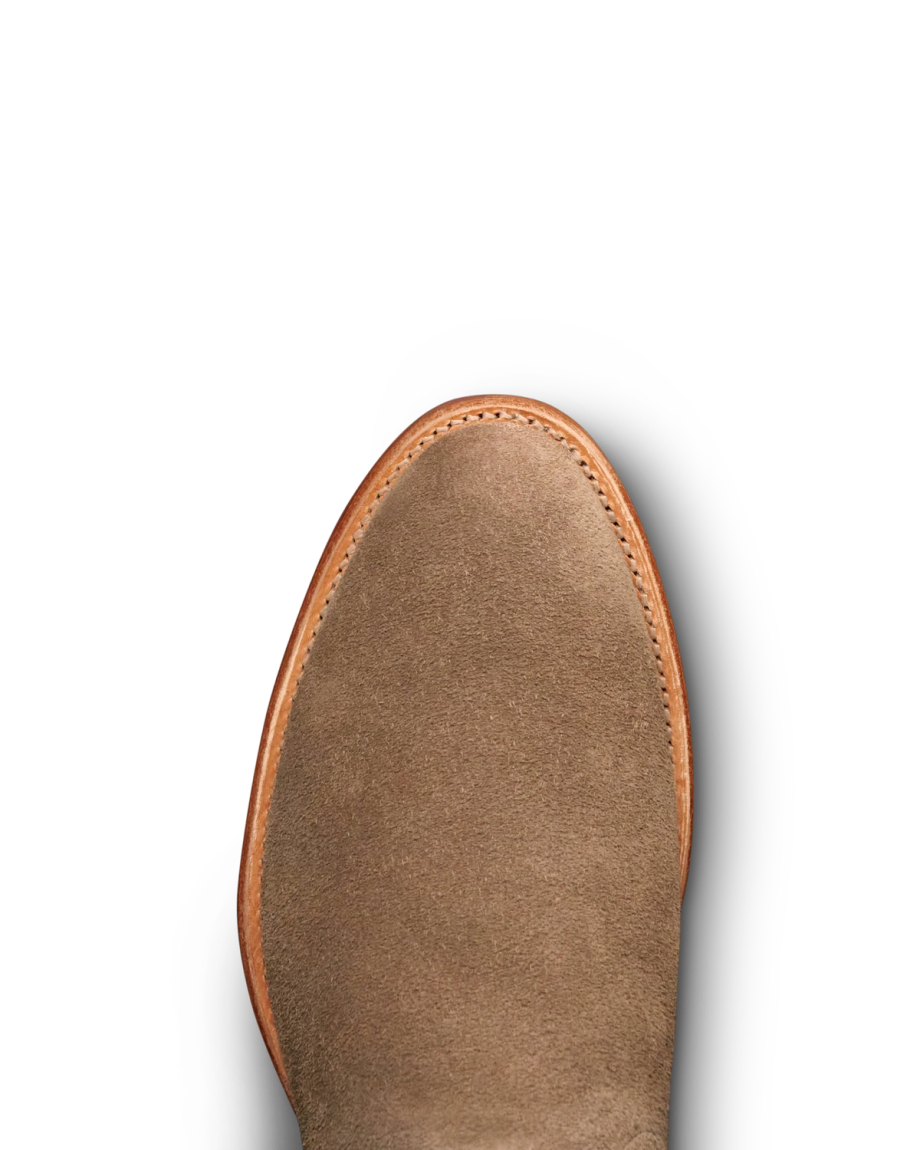 Toe view of The Dean - Granite on plain background
