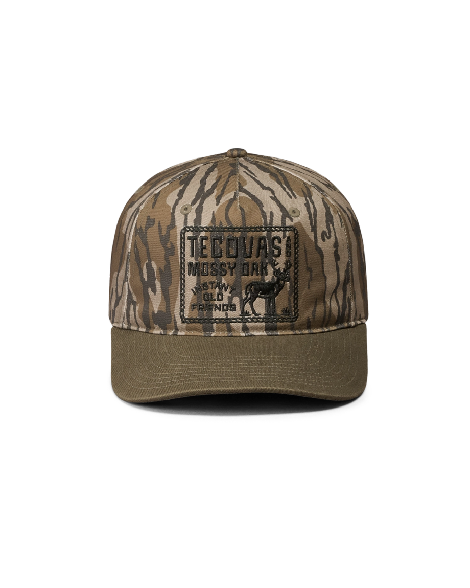 Front view of Tecovas x Mossy Oak Original Bottomland Hat - Original Bottomland on plain background