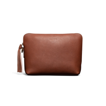 Leather Wristlet Pouch image
