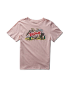 A Pink Tecovas t shirt against a plain background