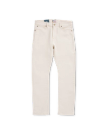 Front view of Men's Slim Stretch Twill - Light Sand on plain background
