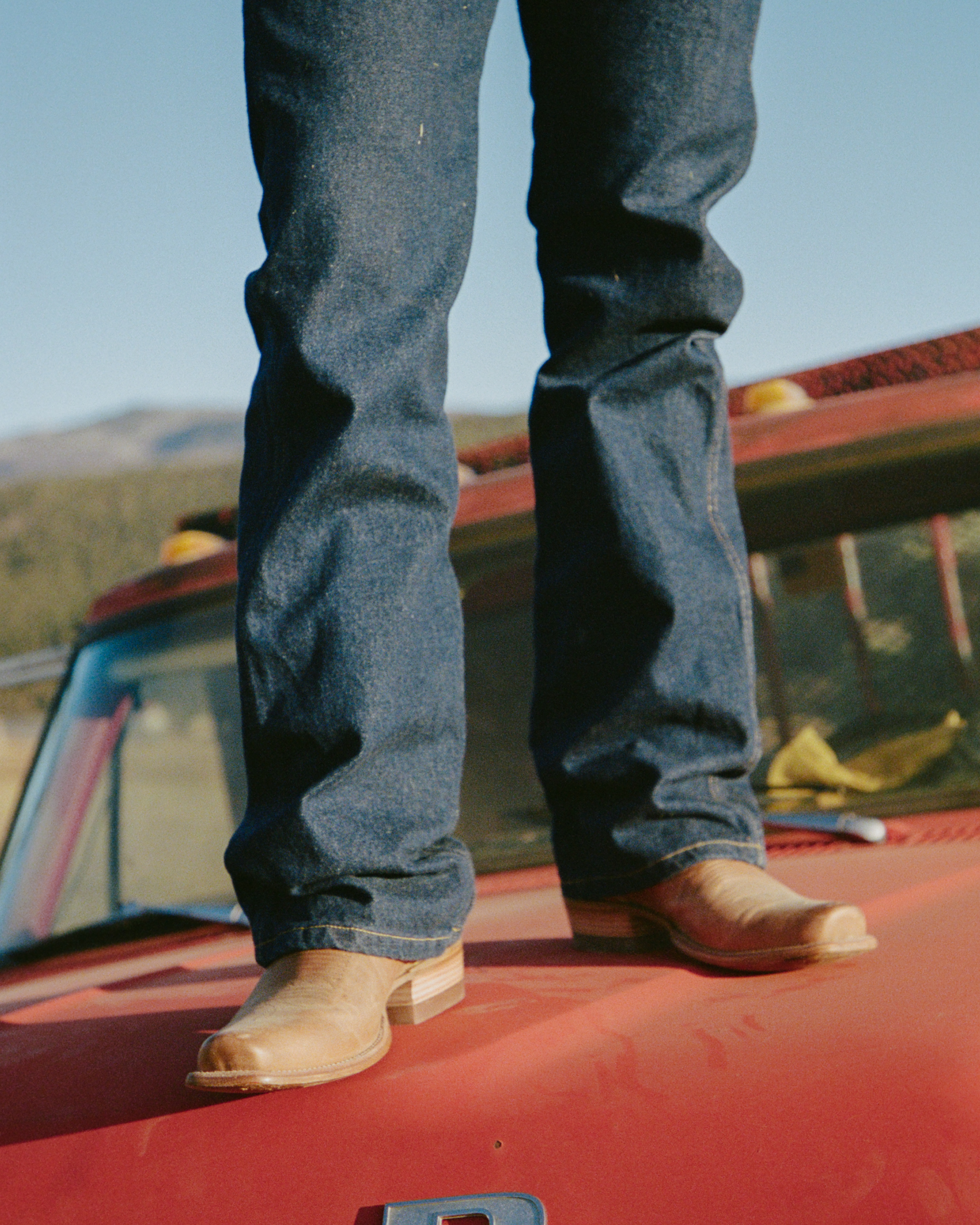 View of The Parker - Tan Goat