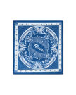 Front view of Gameday Bandana - Navy on plain background