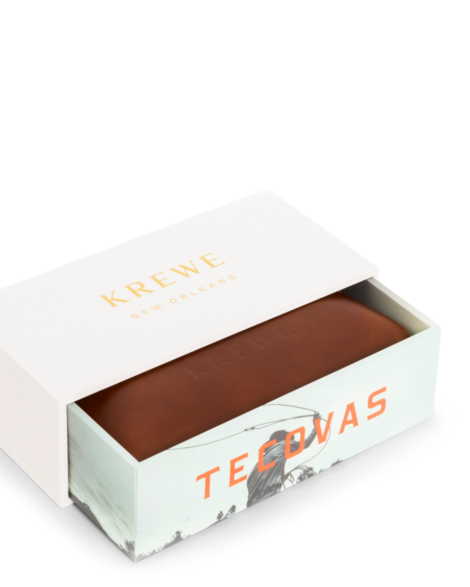 Closeup view of Tecovas x KREWE Vindel - Matte Kombu