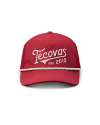 Front view of Tecovas Gameday Trucker - Red on plain background