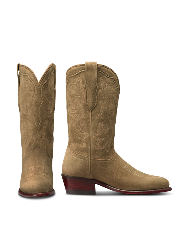 Pair view of The Jamie Crossroad - Olivewood Deer Roughout on plain background