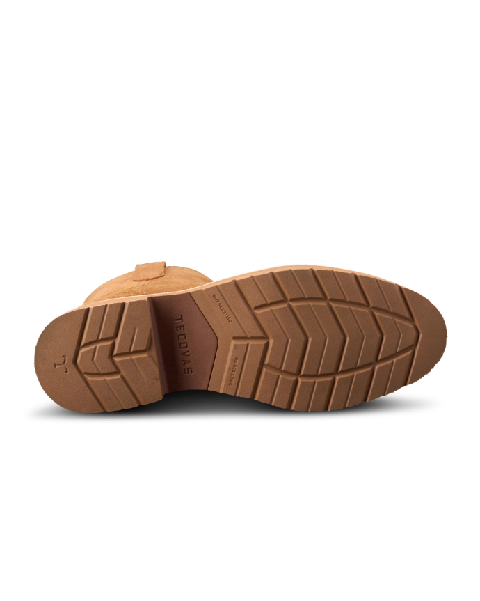 Sole view of The Rugged Roper - Cashew on plain background