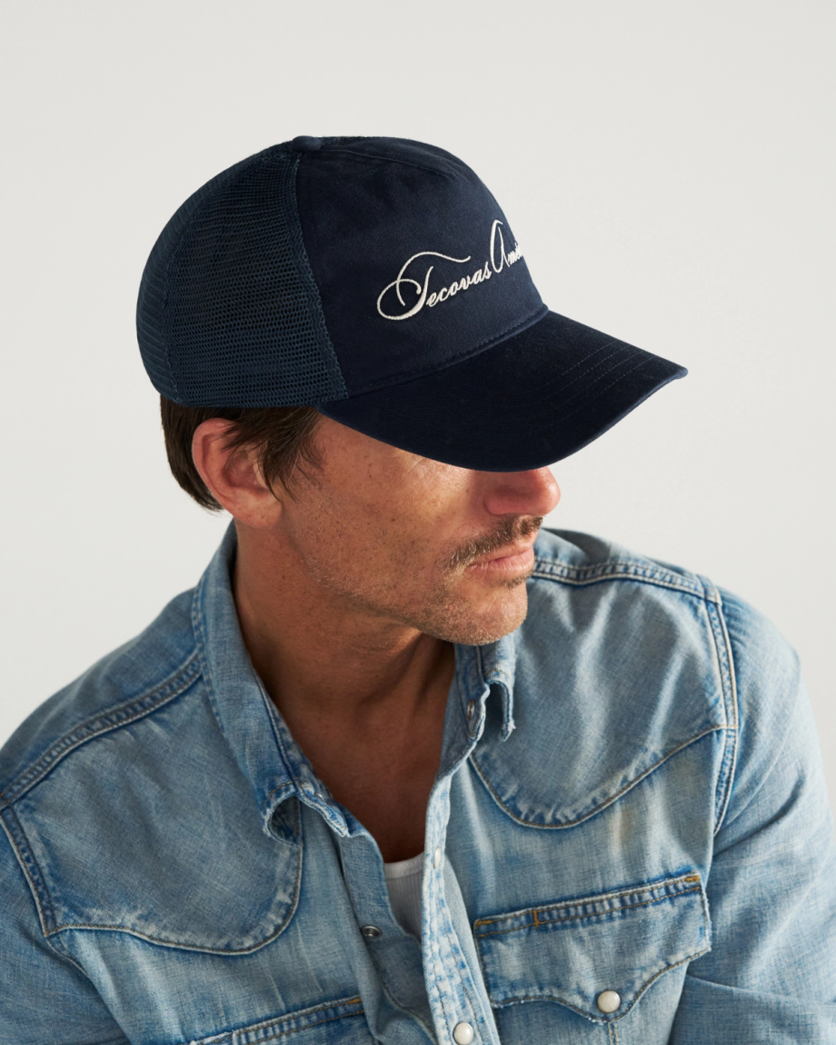 View of Tecovas American Trucker - Washed Navy
