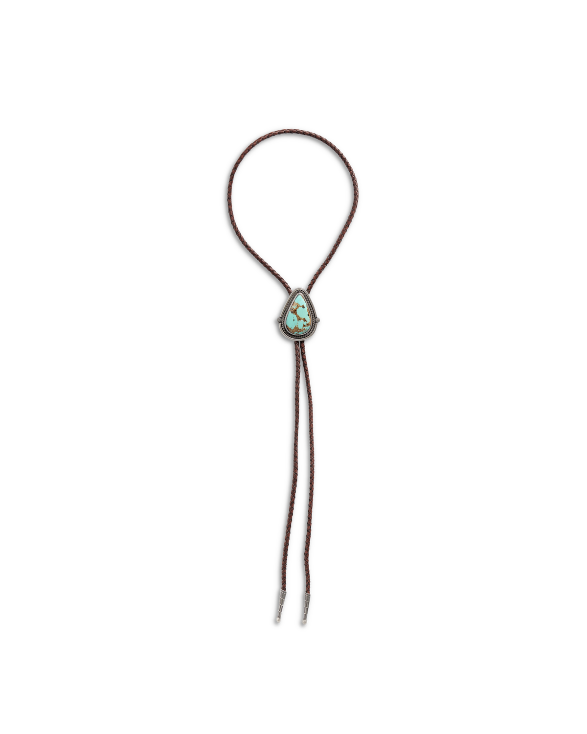 Iron Lamb Turquoise Drop Bolo | Tecovas