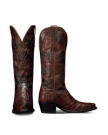 Pair view of Women's Birthday Boot X - Dark Pecan Alligator on plain background