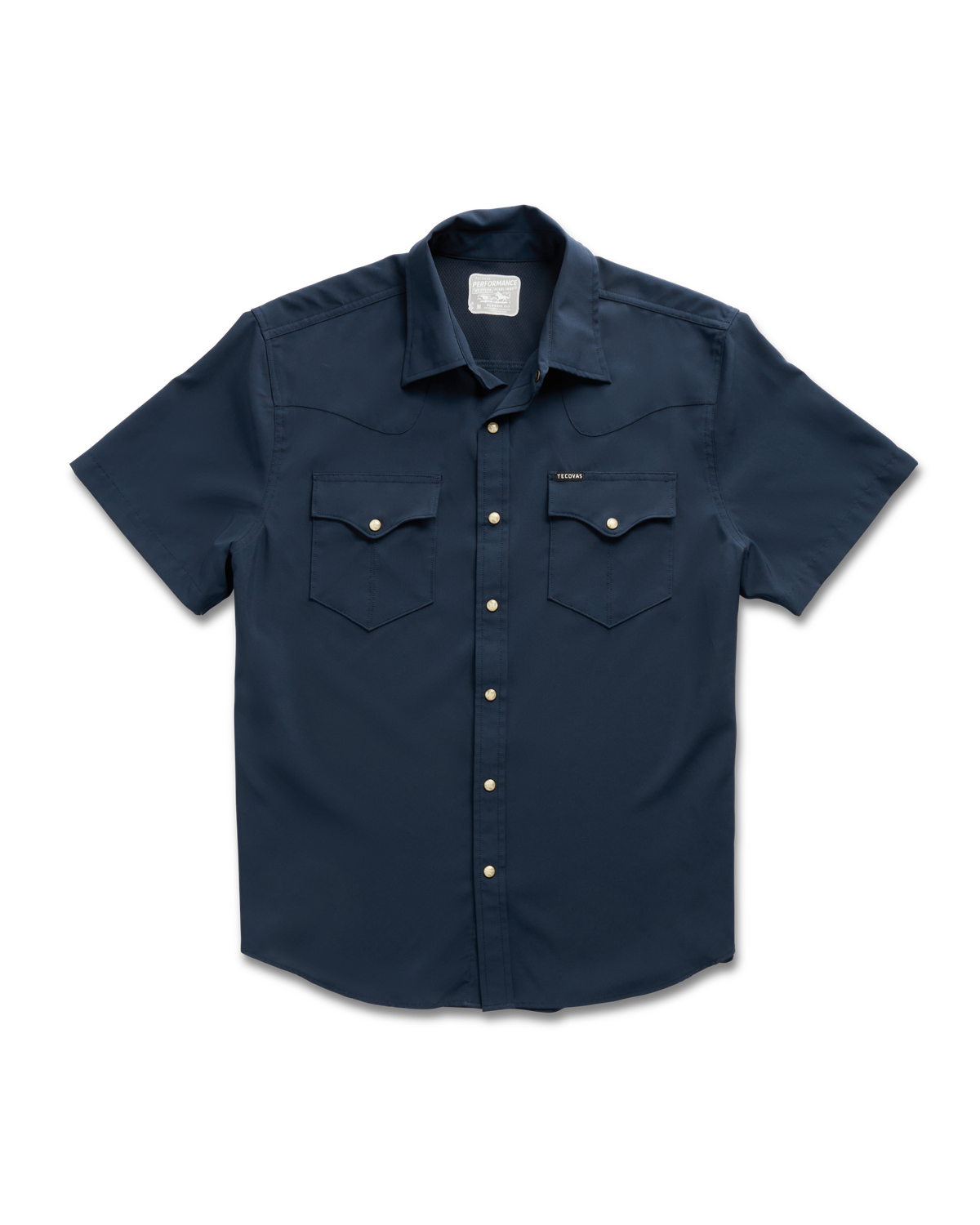 Men's Performance Western Short Sleeve Pearl Snap | Tecovas