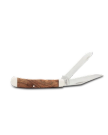 Front view of Mesquite Trapper Knife - Natural on plain background