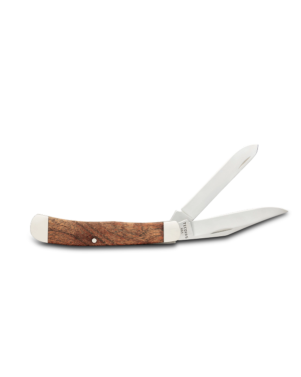Front view of Mesquite Trapper Knife - Natural on plain background