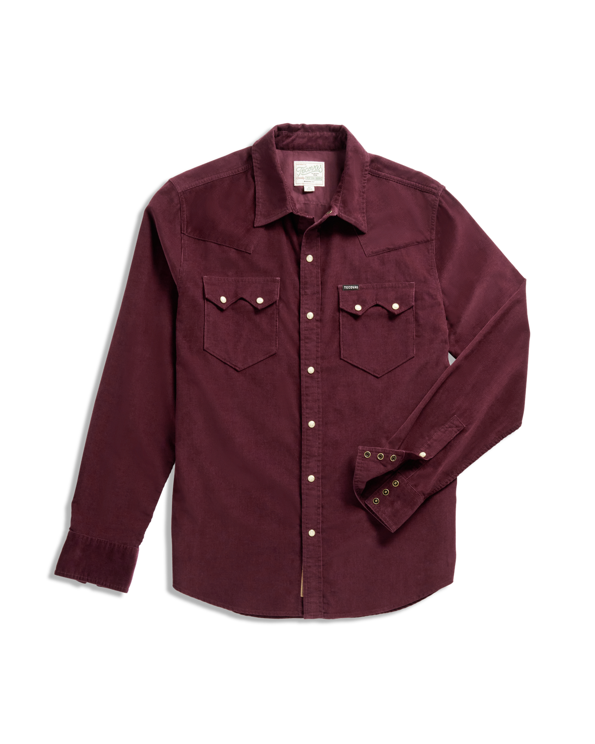 Men's Texas Weight Corduroy Pearl Snap | Tecovas Men's Texas Weight Corduroy Pearl Snap | Tecovas