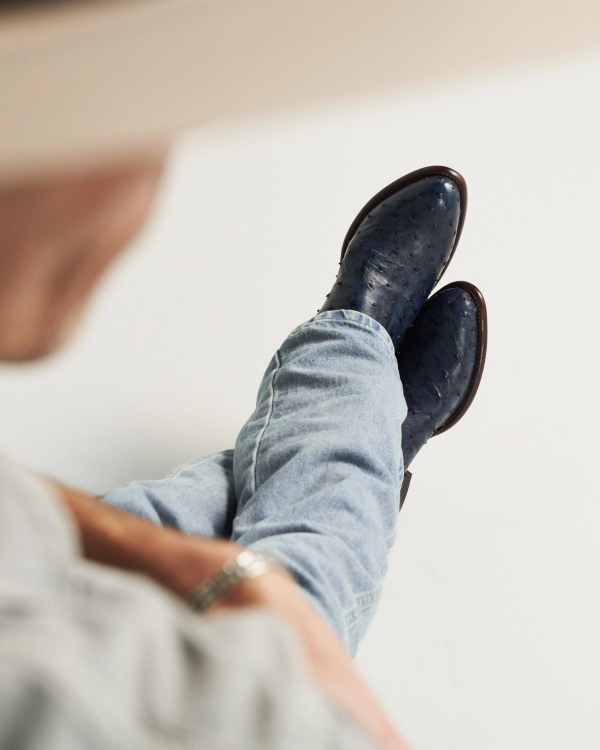 View of The Wyatt - Atlantic Blue Ostrich