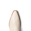 Toe view of The Annie - Bone on plain background