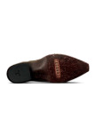 Sole view of The Garrett - Gravel Suede on plain background